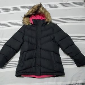 Girls puffy jacket.